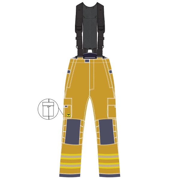 Gasilske zaščitne hlače Viking PS1050.575