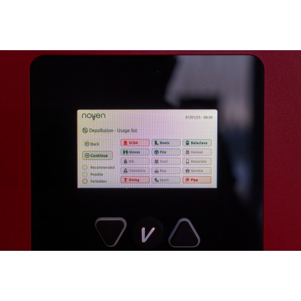 JVD Novven 3 – Equipment