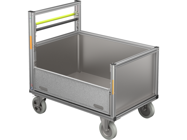 Logistični voziček zaboj