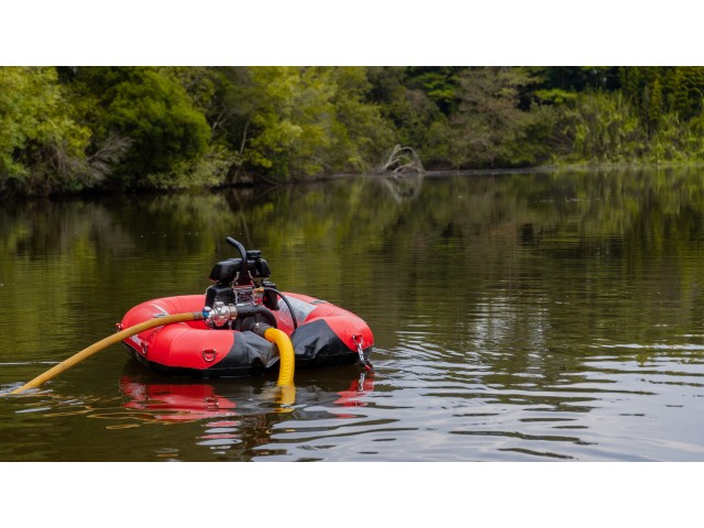 Plavajoča blazina za prenosne črpalke