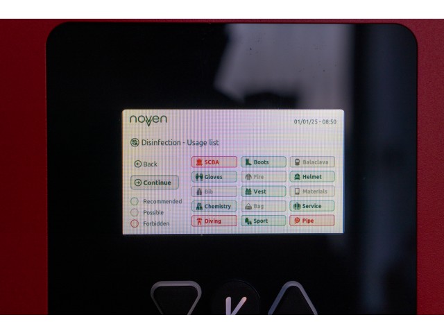 JVD Novven 3 – Equipment