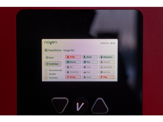 JVD Novven 3 – Equipment