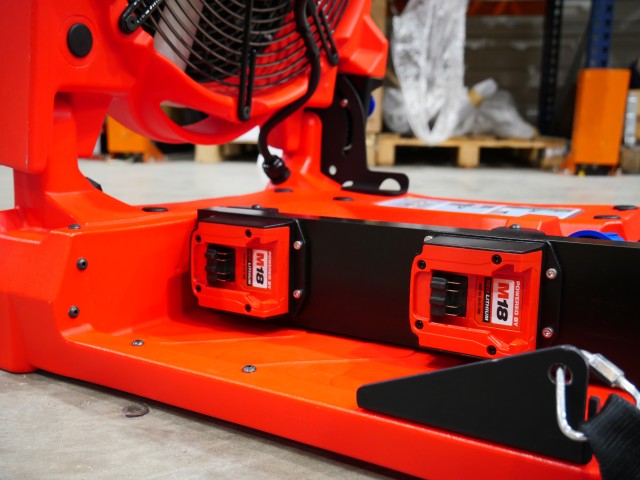 Akumulatorski prezračevalnik Leader BATfan M