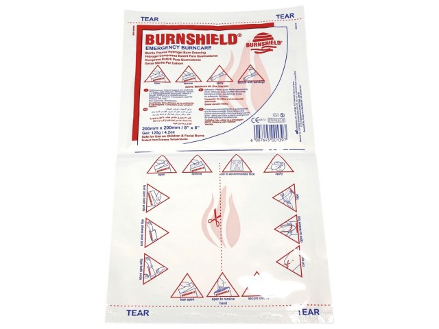 Burnshield obveza 20 x 20 cm