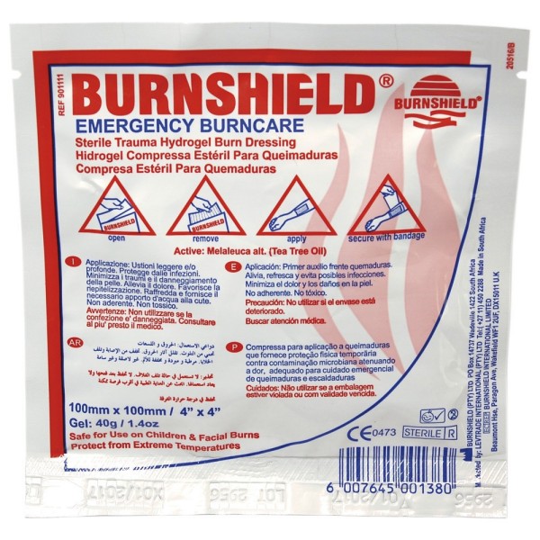 Burnshield obveza 10 x 10 cm