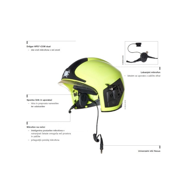 Dräger HPS-COM komunikacija za čelado