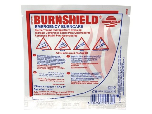 Burnshield obveza 10 x 10 cm