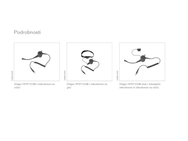 Dräger HPS-COM komunikacija za čelado