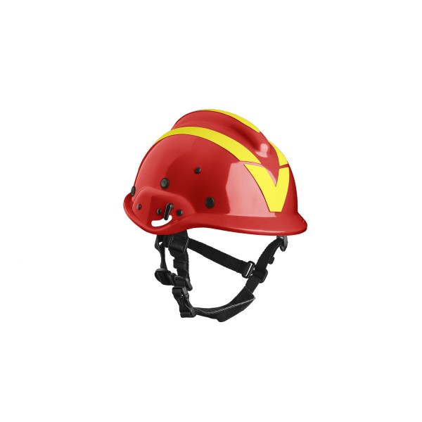 Čelada za gozdne požare in tehnična reševanja Vft2 - rdeča